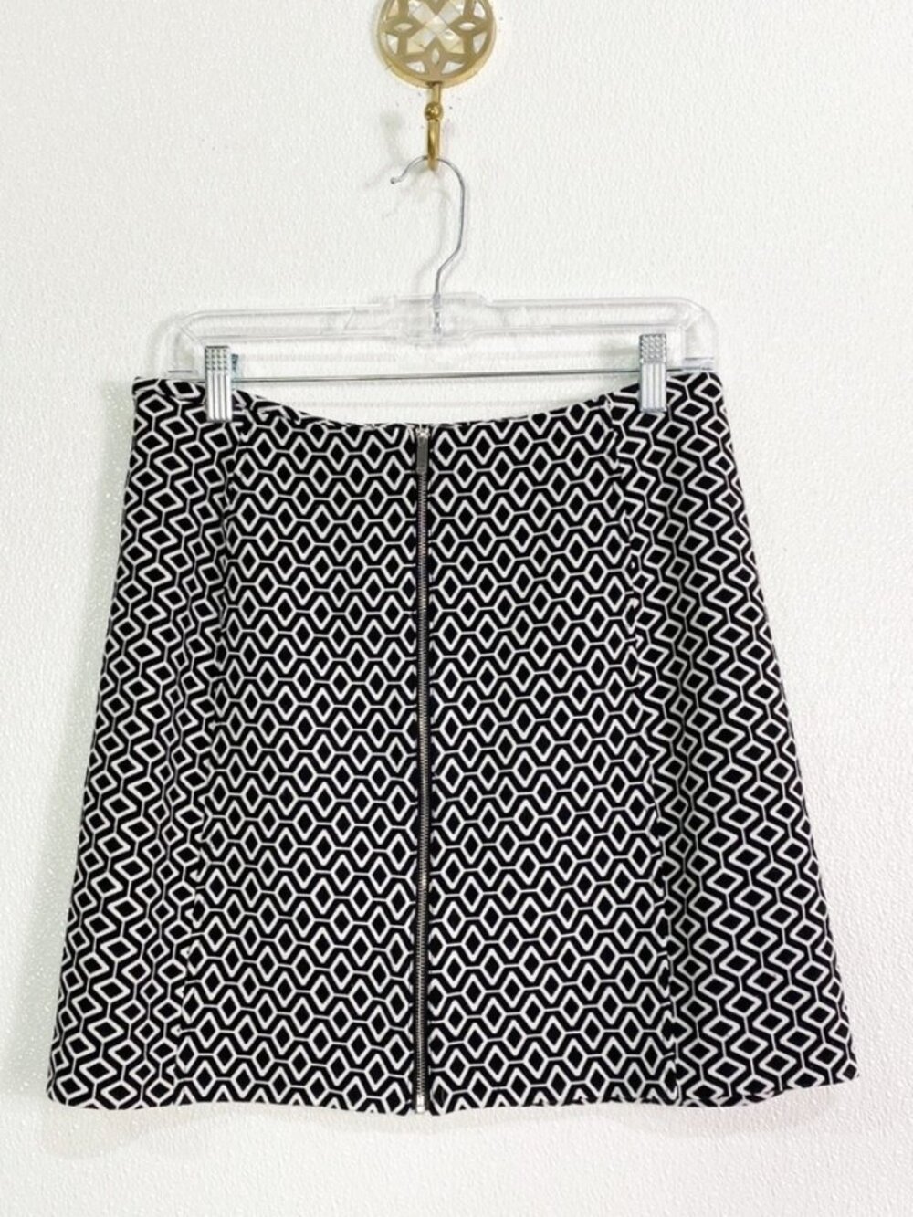 zipper Skirt 8 euc